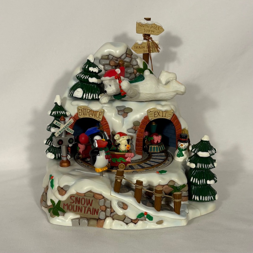 Kmart Snow Mountain Musical Train Ride Polar Bear Penguins